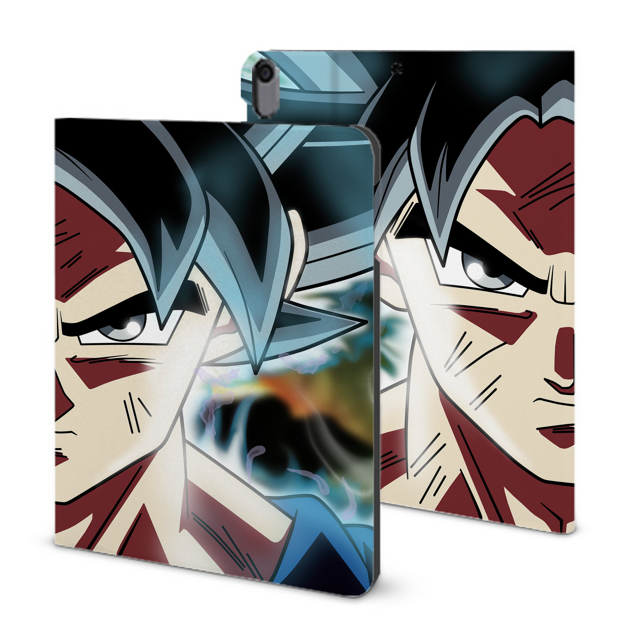 （画像用） ドラゴンボール DRAGON BALL IPad ケース ブック型 PUレザー TPU 耐衝撃 軽量 薄型 ペン収納なし 全面保護 IPad 各モデル対応